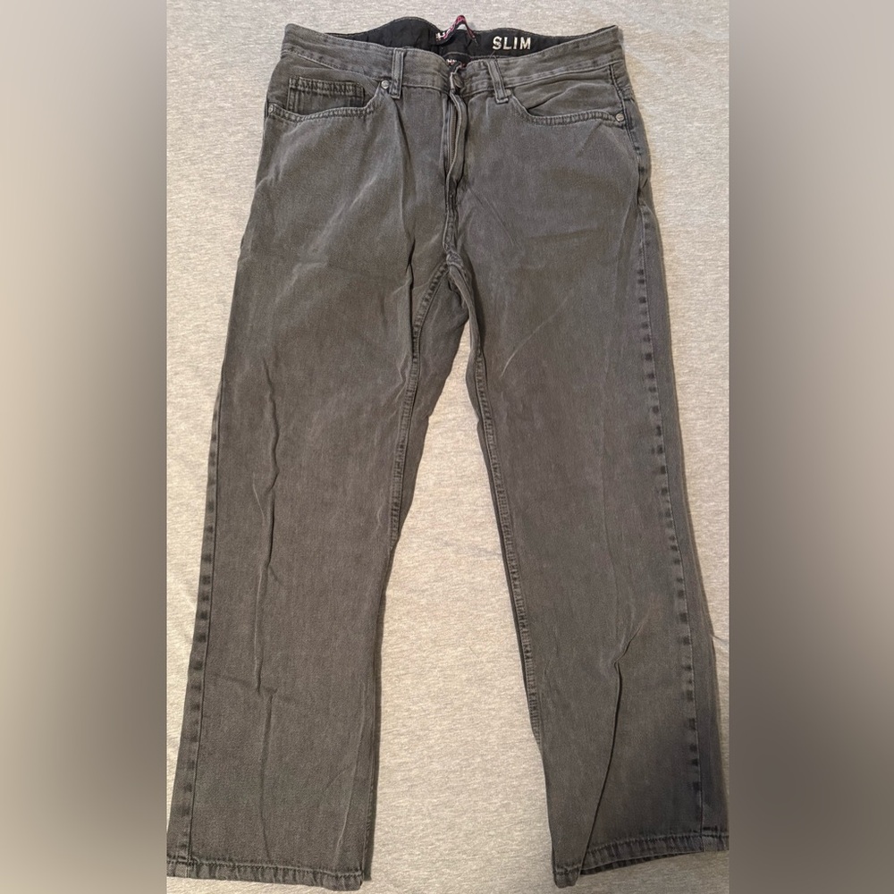 Gray Denim Jeans